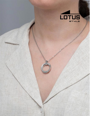 Lotus Style Ladies Necklace